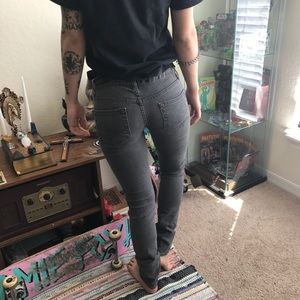 Gray vans skinny jeans! 
Size 0!